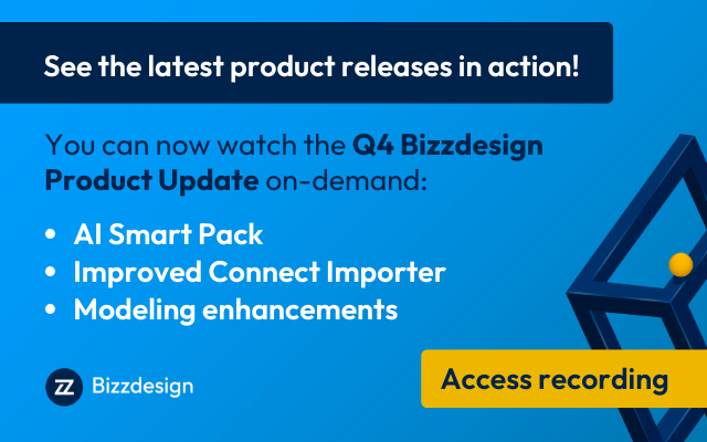 Click to watch the recording of the 2024 Q4 Bizzdesign Product update