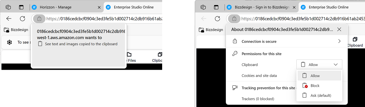 Bizzdesign Support - Data exchange between Enterprise Studio