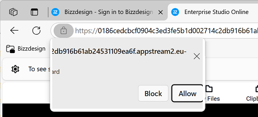 Bizzdesign Support - Data exchange between Enterprise Studio