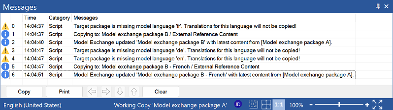 Multilanguage Exchange Articles