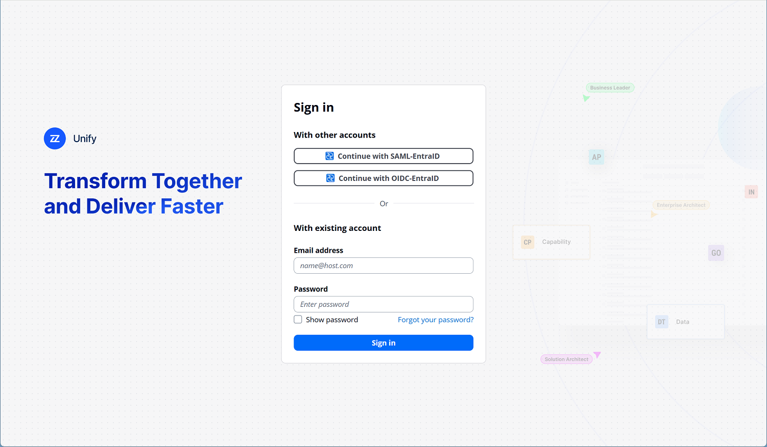Unify Sign Articles
